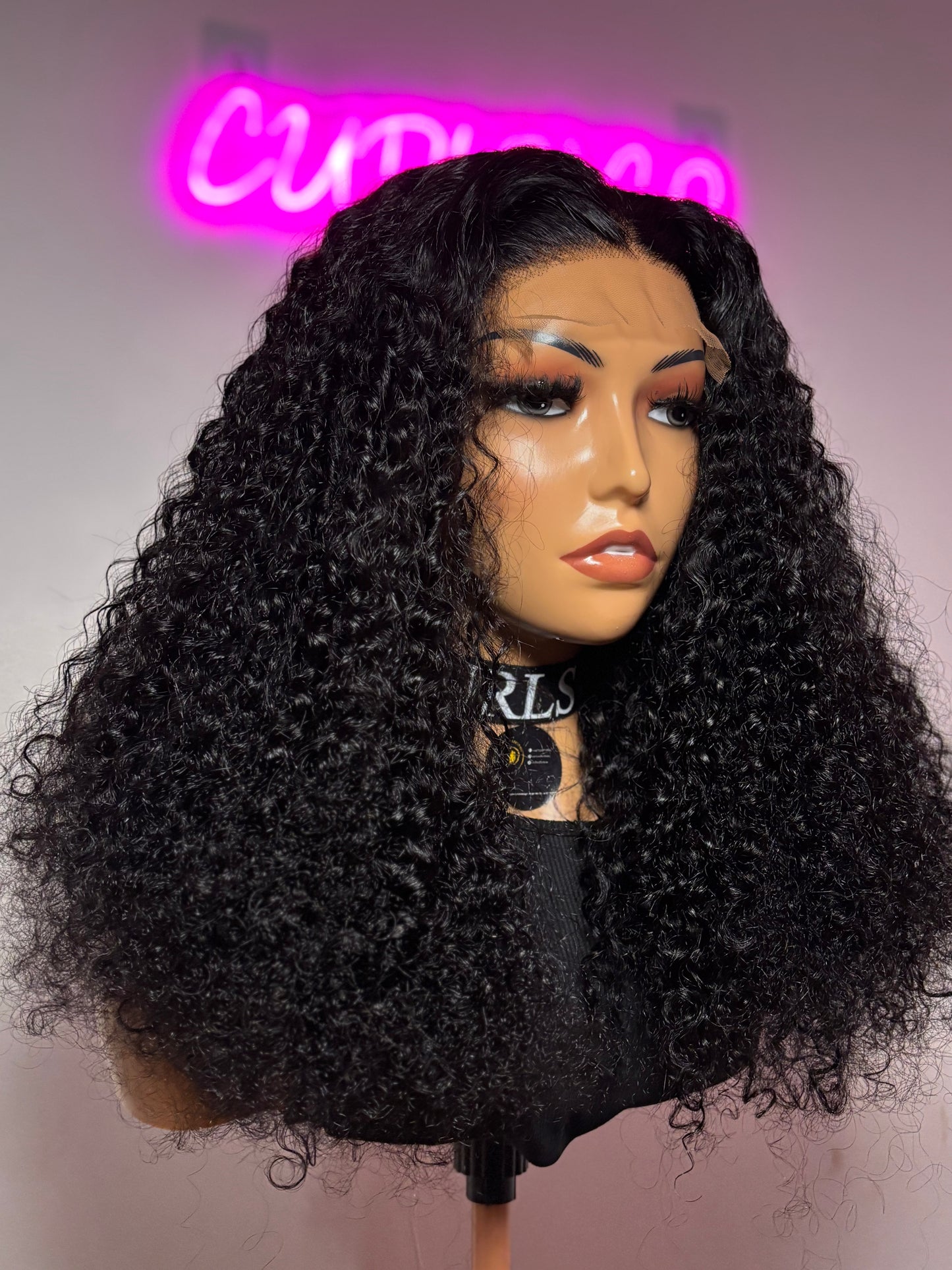 BELLA UNIT 💯 VIETNAMESE HUMAN HAIR, SDD EURASIAN CURLY WIG,5by5 LACE CLOSURE, 18 Inches,285 grams